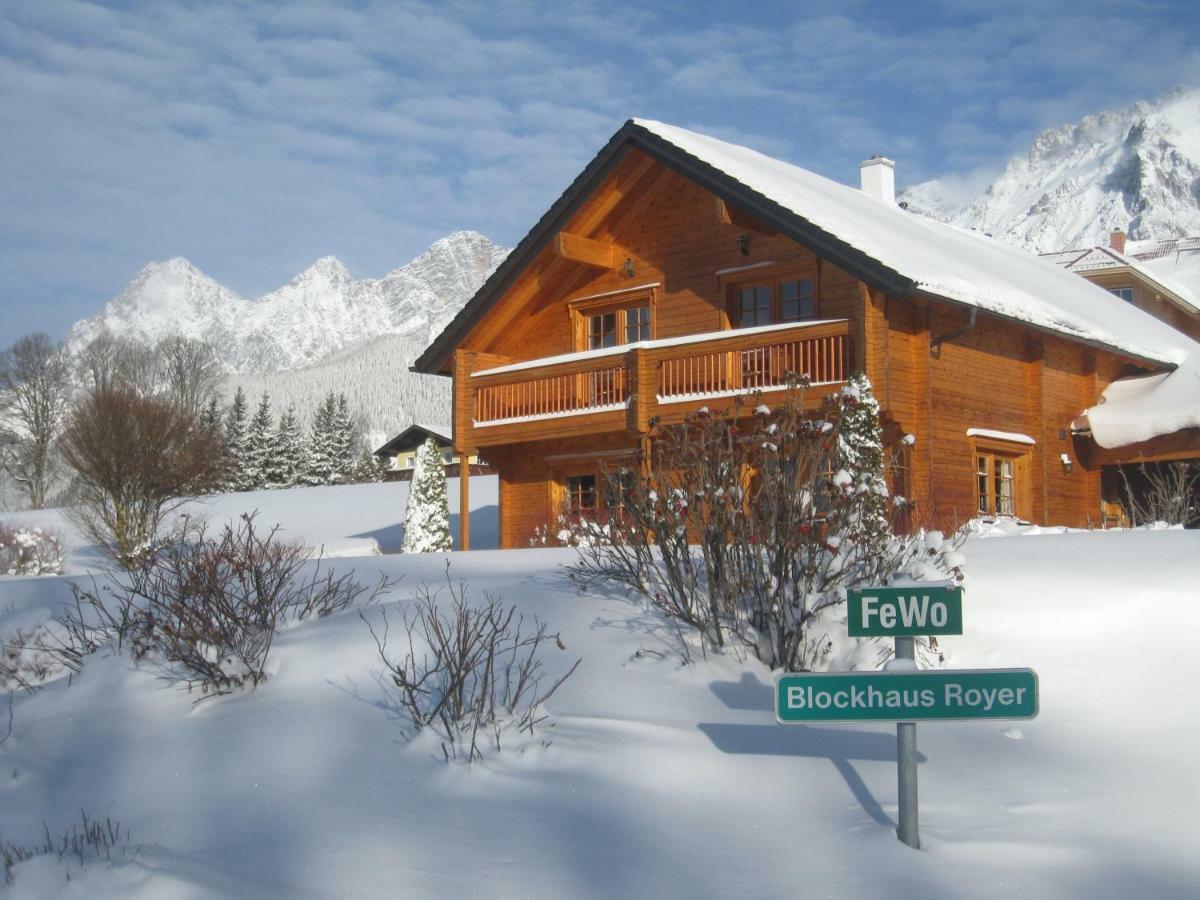 Blockhaus Royer Daire Ramsau am Dachstein Dış mekan fotoğraf